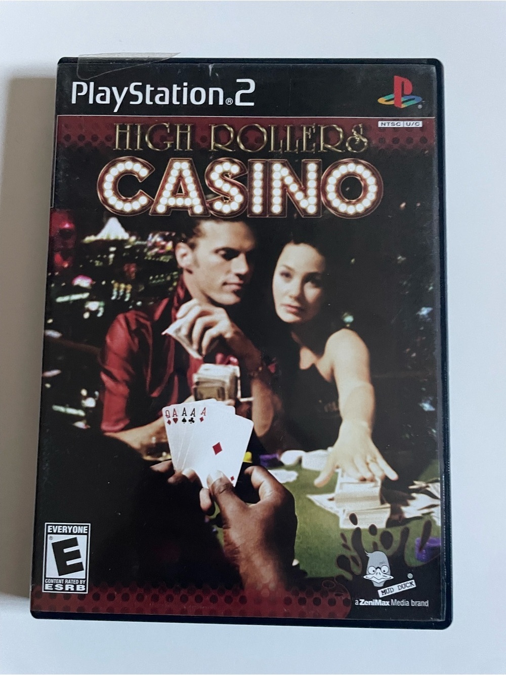 PS2 High Rollers Casino Video Game Y2K